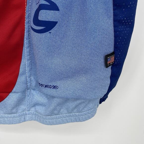 Cannondale 3/4 Zip Short Sleeve Cycling Jersey Stars and Stripes Men's Size XL - Picture 10 of 10